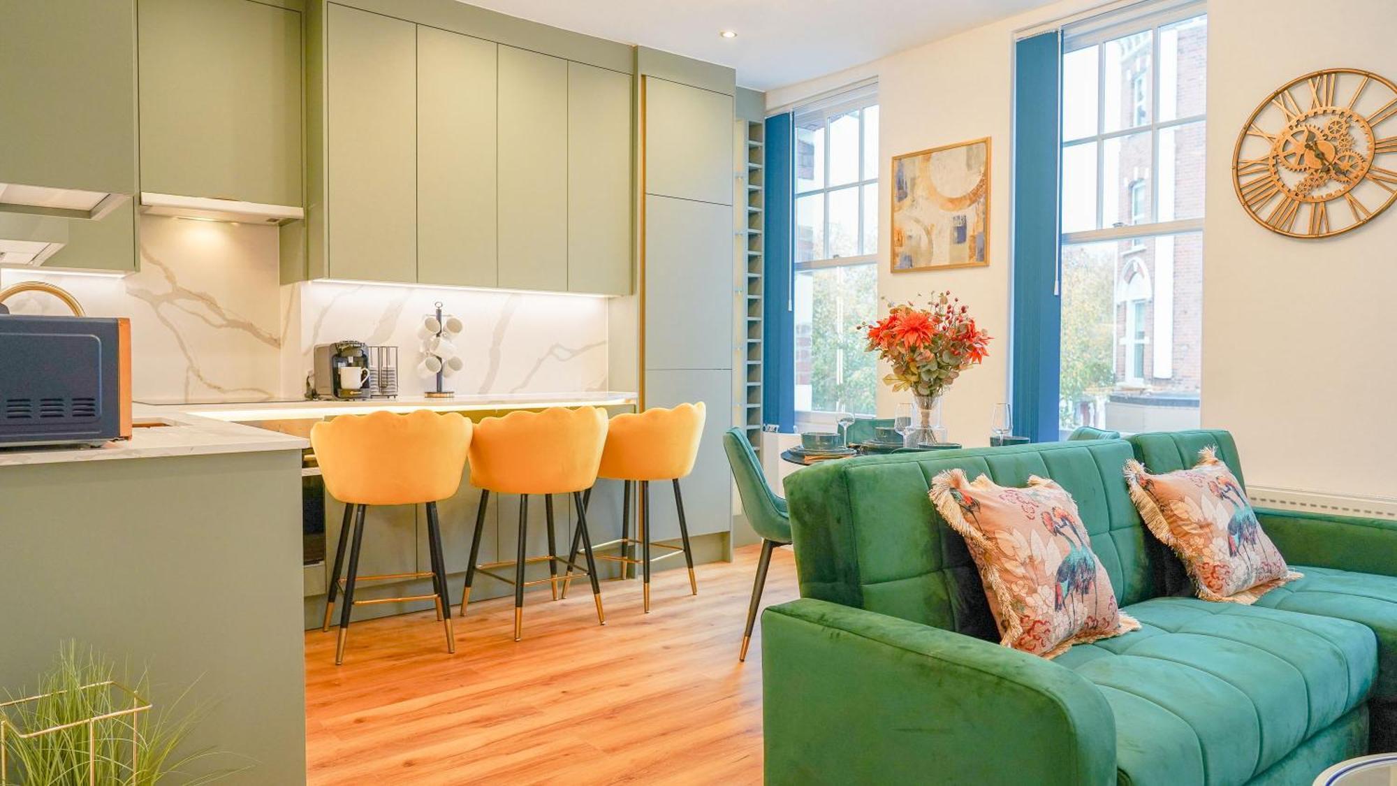 New Luxurious Stunning Block Apartments In Central Londen Buitenkant foto