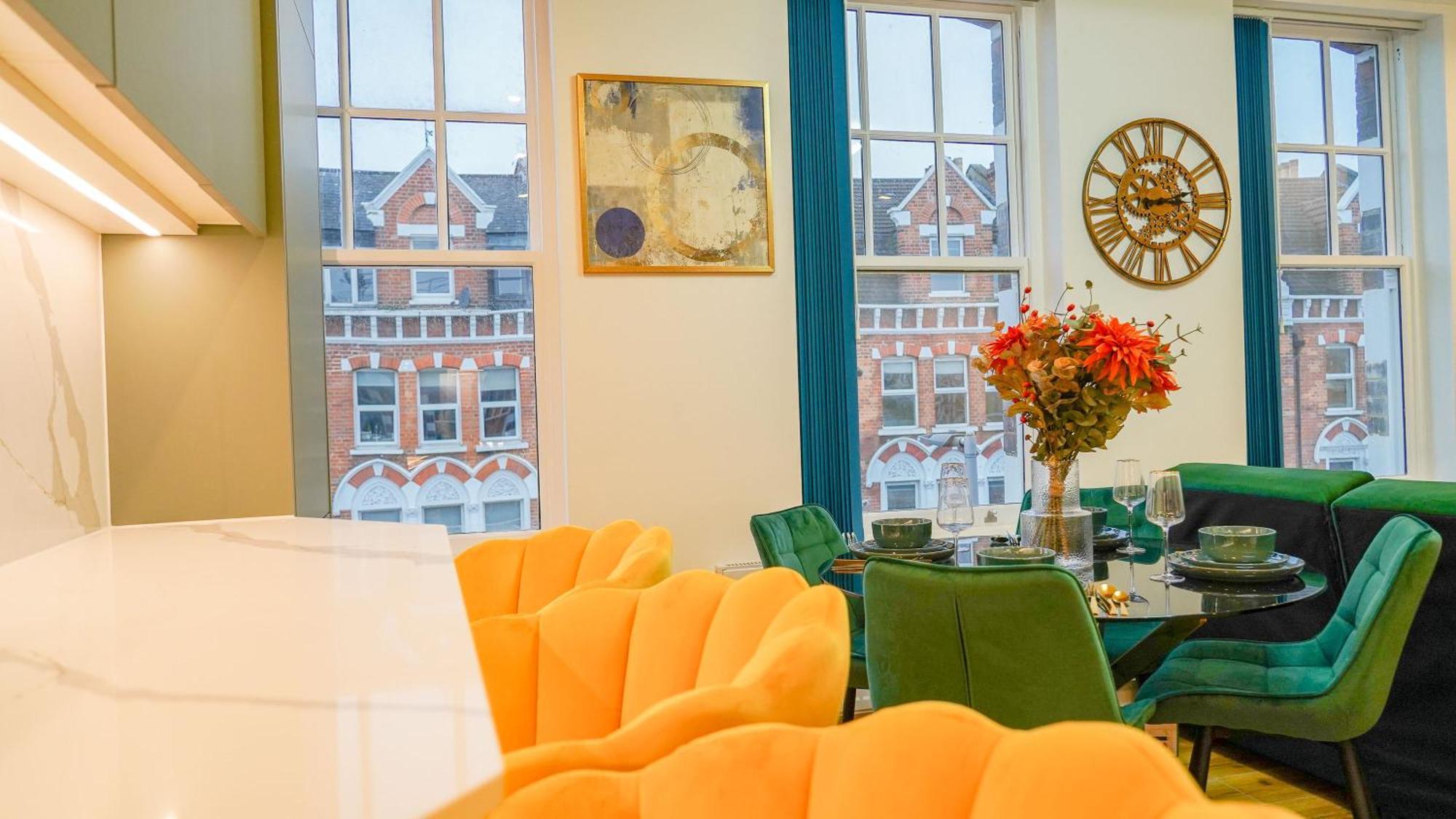 New Luxurious Stunning Block Apartments In Central Londen Buitenkant foto