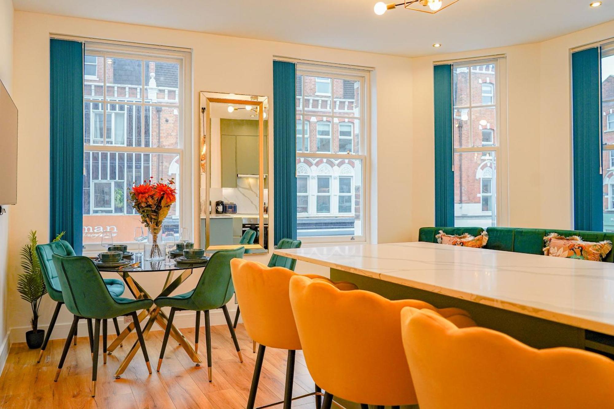 New Luxurious Stunning Block Apartments In Central Londen Buitenkant foto